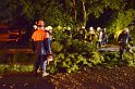 Sturm Radfahrer vom Baum erschlagen Koeln Flittard Duesseldorferstr P11